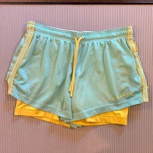 Nike Livestrong Dri Fit Running Shorts w/Liner Training size Medium